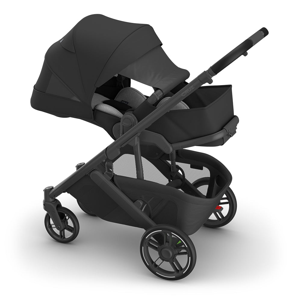 UPPAbaby Cruz V3 Stroller + Bassinet + Mesa/Aria Travel System