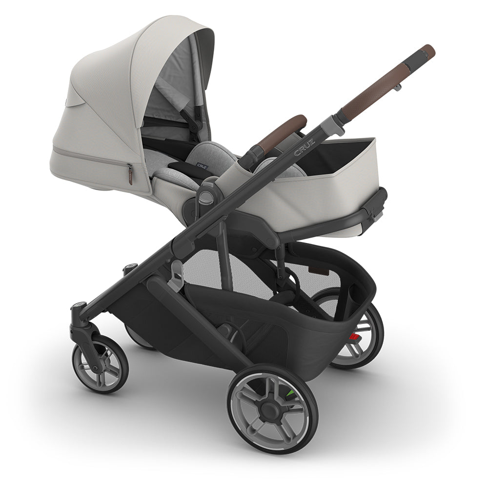 UPPAbaby Cruz V3 Stroller + Bassinet + Mesa/Aria Travel System