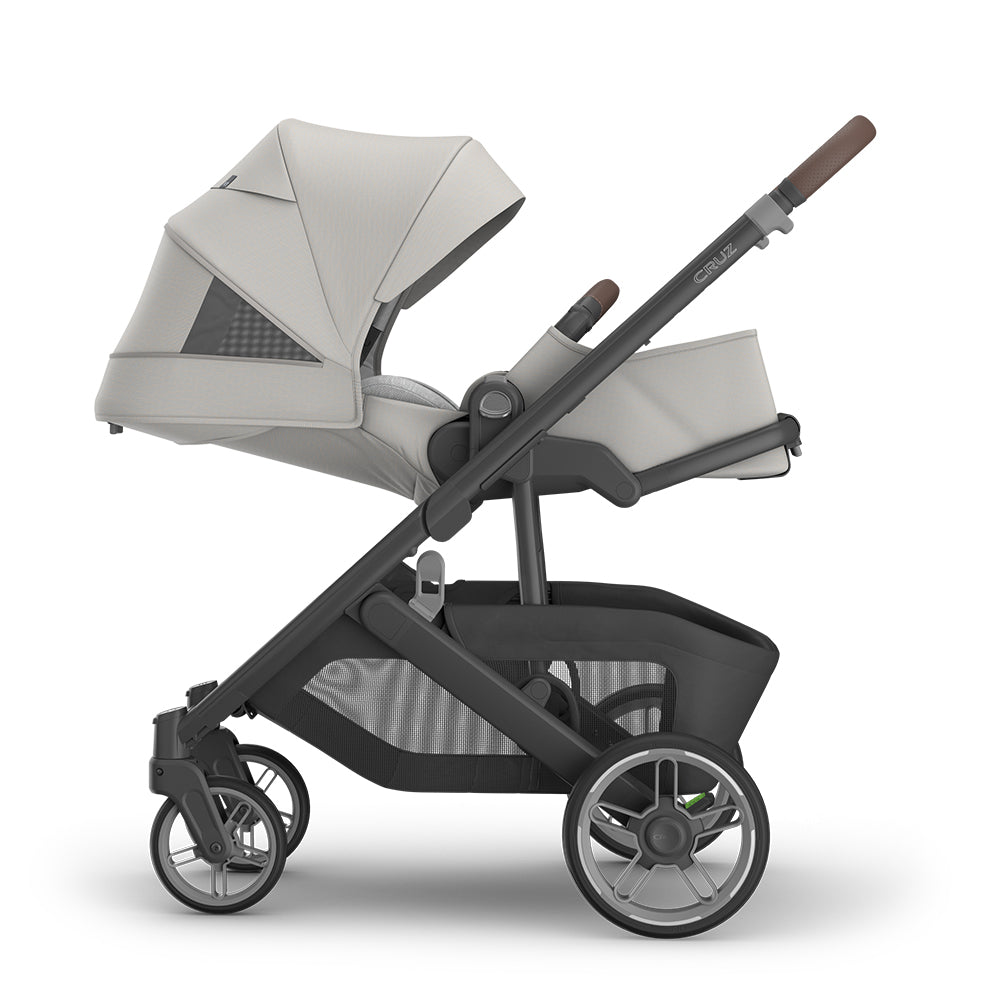UPPAbaby Cruz V3 Stroller + Bassinet + Mesa/Aria Travel System
