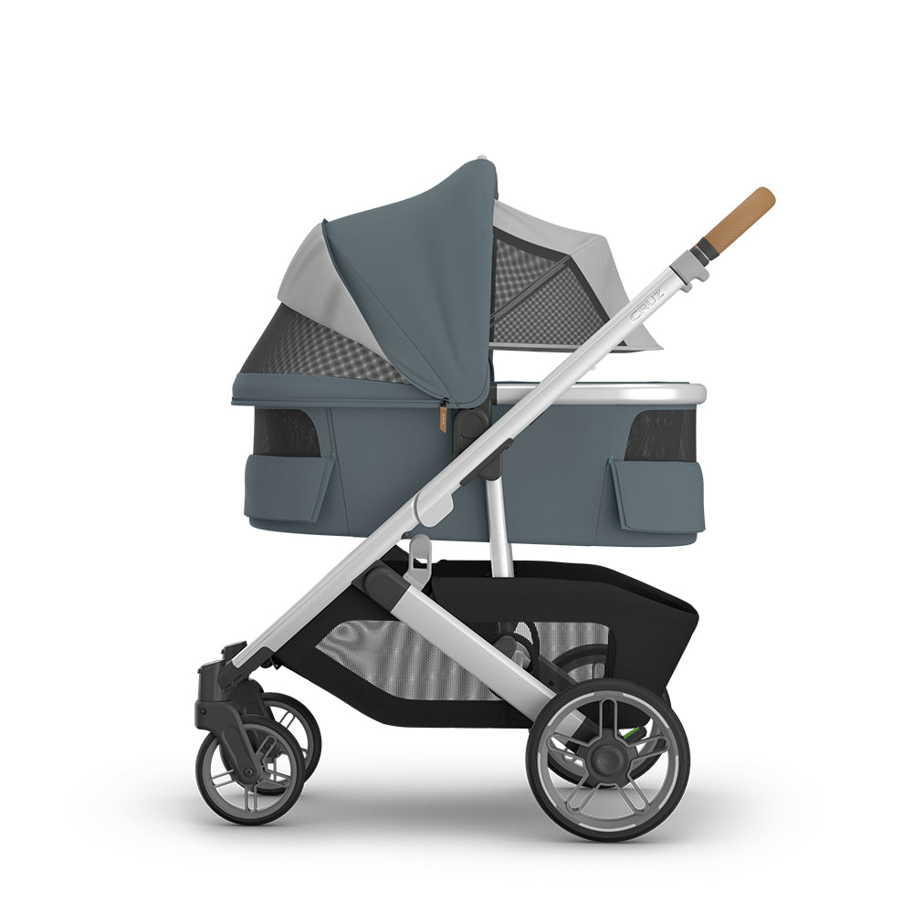 UPPAbaby Cruz V3 Stroller + Bassinet + Mesa/Aria Travel System