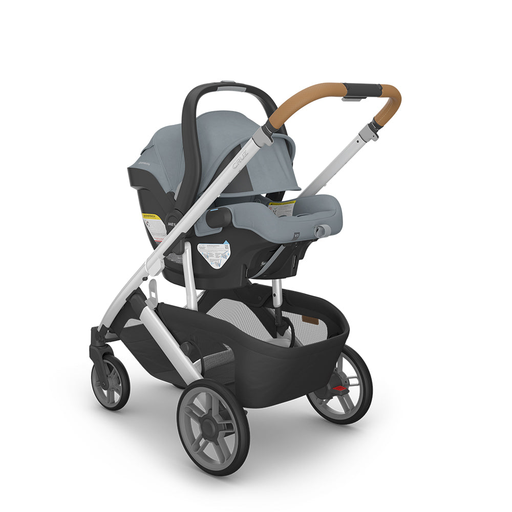 UPPAbaby Cruz V3 Stroller + Bassinet + Mesa/Aria Travel System