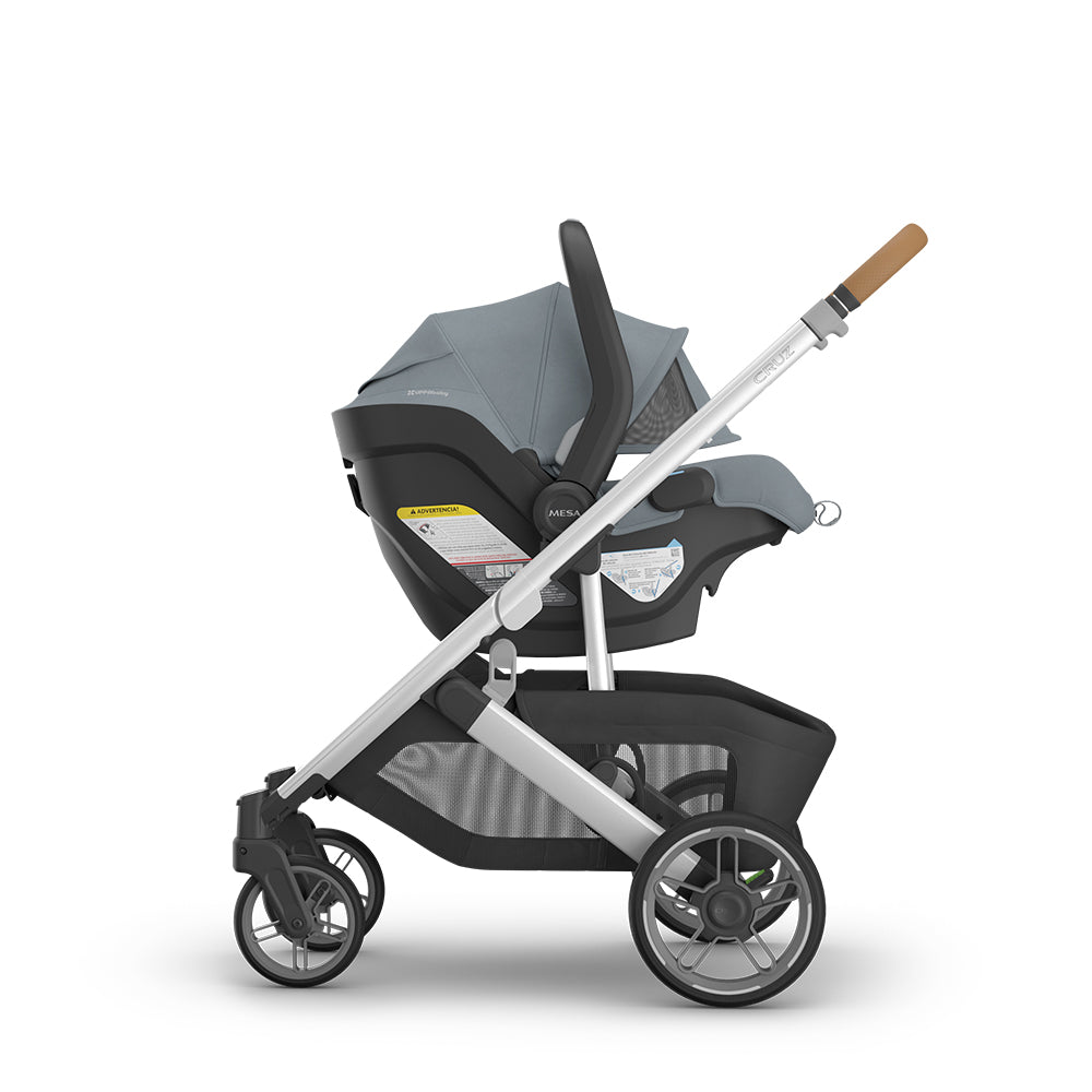 UPPAbaby Cruz V3 Stroller + Bassinet + Mesa/Aria Travel System