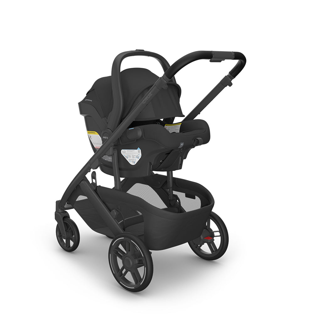 UPPAbaby Cruz V3 Stroller + Bassinet + Mesa/Aria Travel System