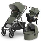 UPPAbaby Vista V3 Stroller + Bassinet + Mesa/Aria Travel System