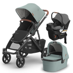 UPPAbaby Vista V3 Stroller + Bassinet + Mesa/Aria Travel System