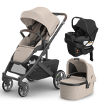 UPPAbaby Cruz V3 Stroller + Bassinet + Mesa/Aria Travel System