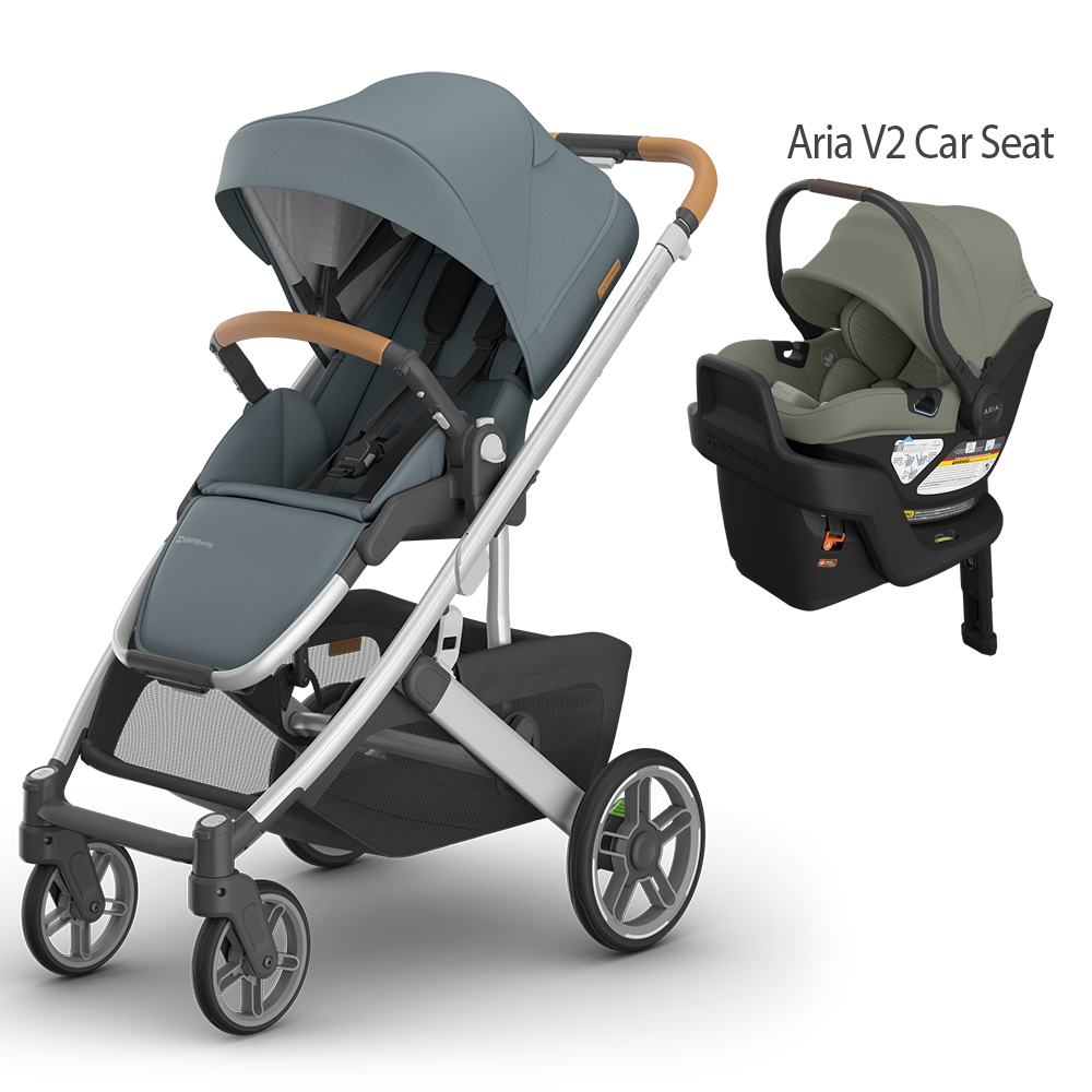 UPPAbaby Cruz V3 Stroller + Mesa/Aria Travel System