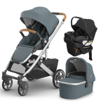 UPPAbaby Cruz V3 Stroller + Bassinet + Mesa/Aria Travel System