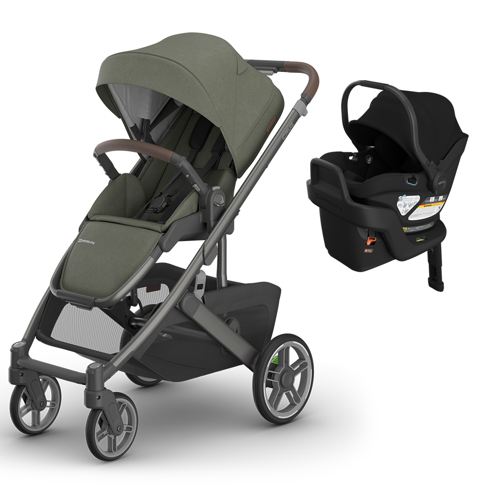 UPPAbaby Cruz V3 Stroller + Mesa/Aria Travel System
