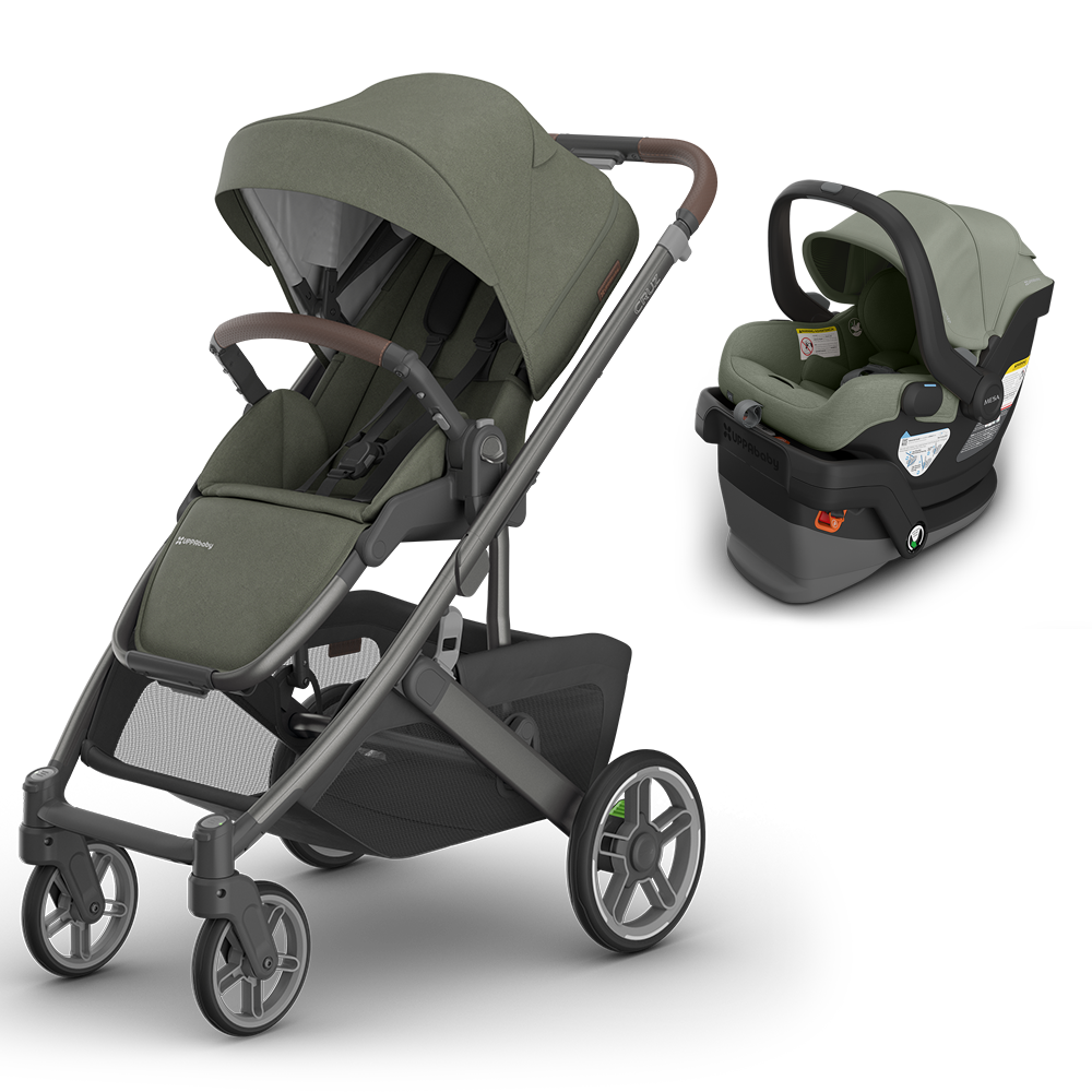 UPPAbaby Cruz V3 Stroller + Mesa/Aria Travel System