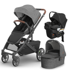 UPPAbaby Cruz V3 Stroller + Bassinet + Mesa/Aria Travel System