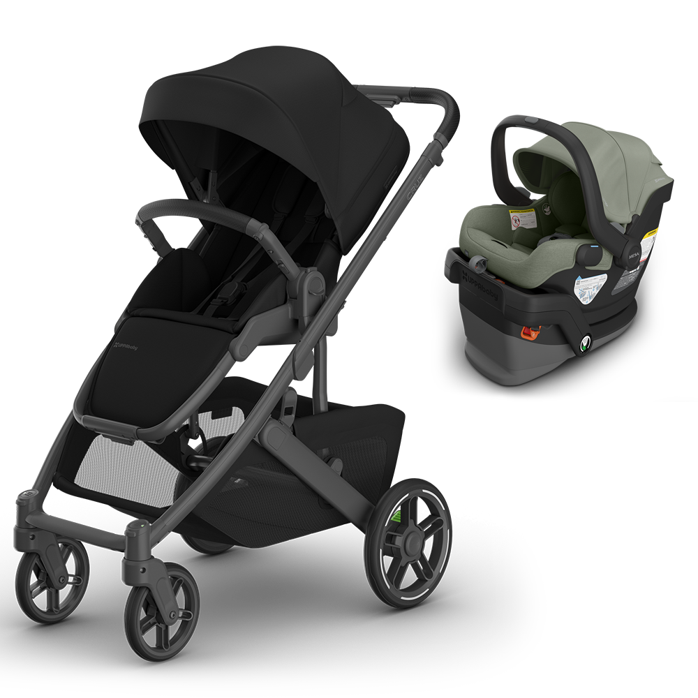 UPPAbaby Cruz V3 Stroller + Mesa/Aria Travel System