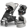 UPPAbaby Cruz V3 Stroller + Bassinet + Mesa/Aria Travel System