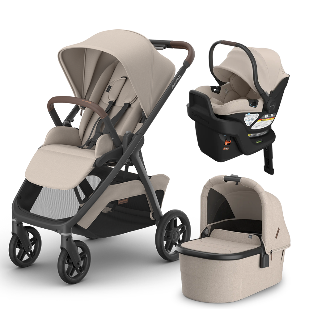 UPPAbaby Kona Stroller + Bassinet + Mesa/Aria Travel System