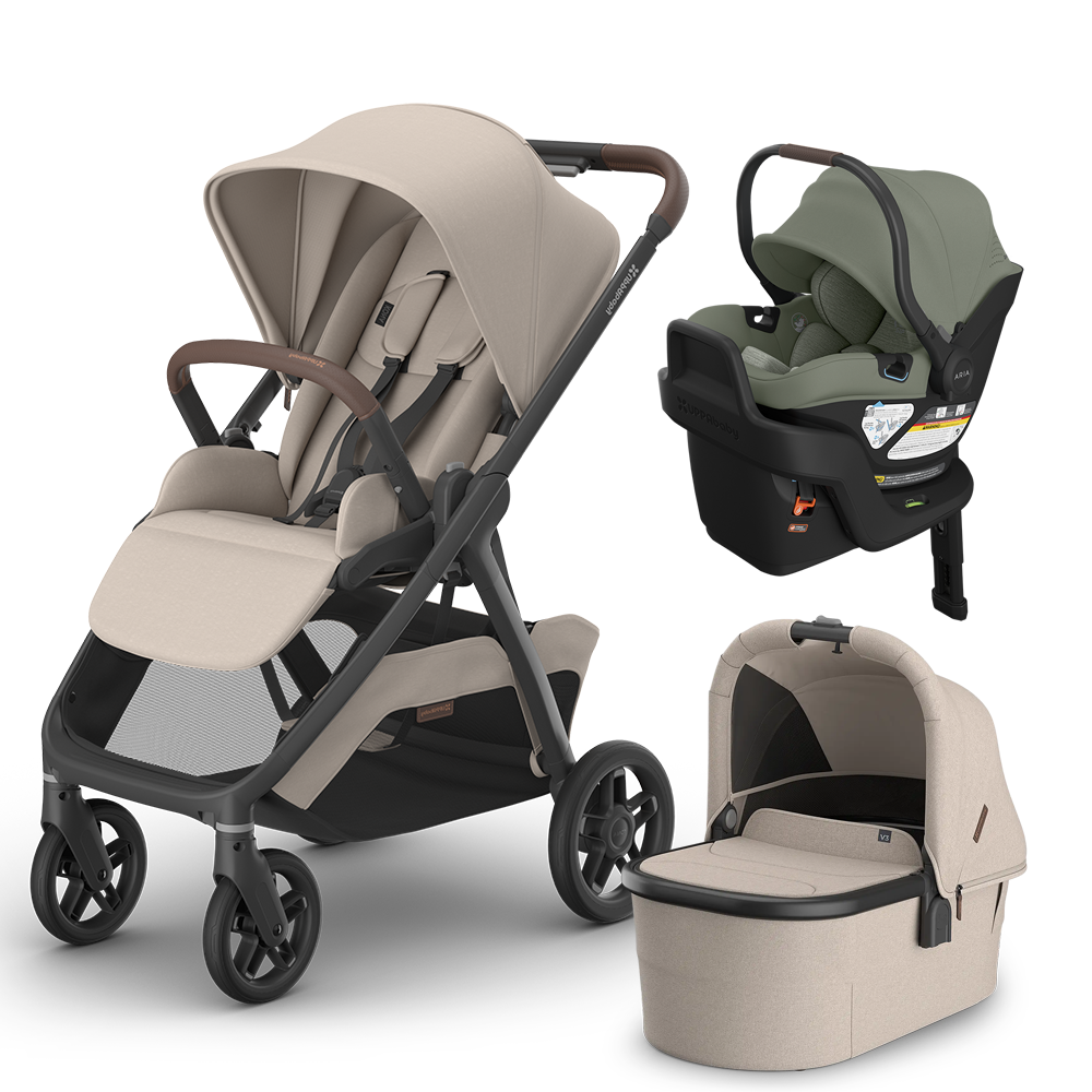 UPPAbaby Kona Stroller + Bassinet + Mesa/Aria Travel System