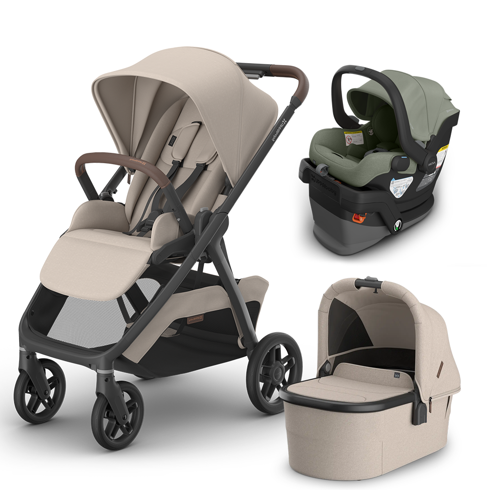 UPPAbaby Kona Stroller + Bassinet + Mesa/Aria Travel System
