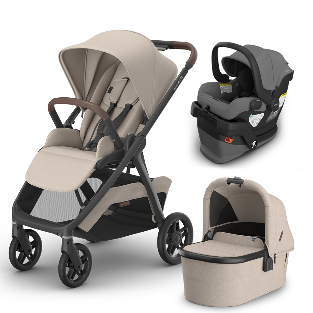 UPPAbaby Kona Stroller + Bassinet + Mesa/Aria Travel System