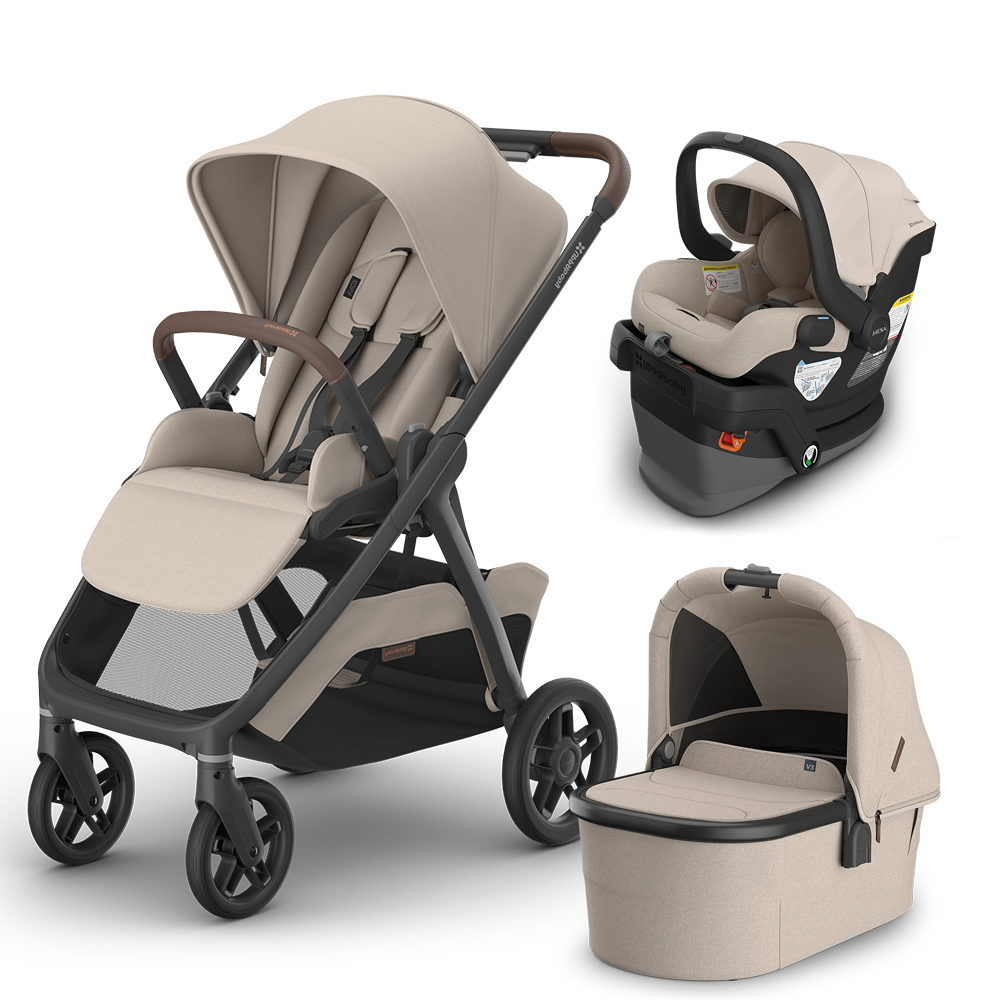 UPPAbaby Kona Stroller + Bassinet + Mesa/Aria Travel System