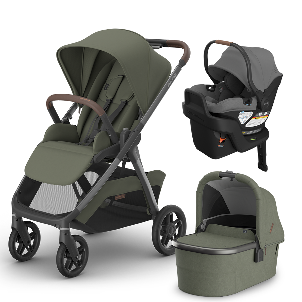 UPPAbaby Kona Stroller + Bassinet + Mesa/Aria Travel System