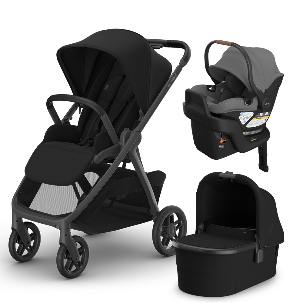 UPPAbaby Kona Stroller + Bassinet + Mesa/Aria Travel System