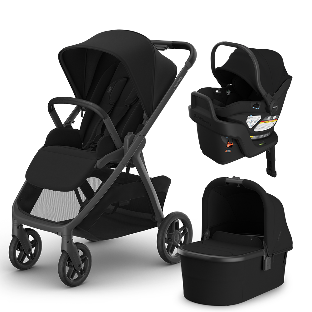 UPPAbaby Kona Stroller + Bassinet + Mesa/Aria Travel System