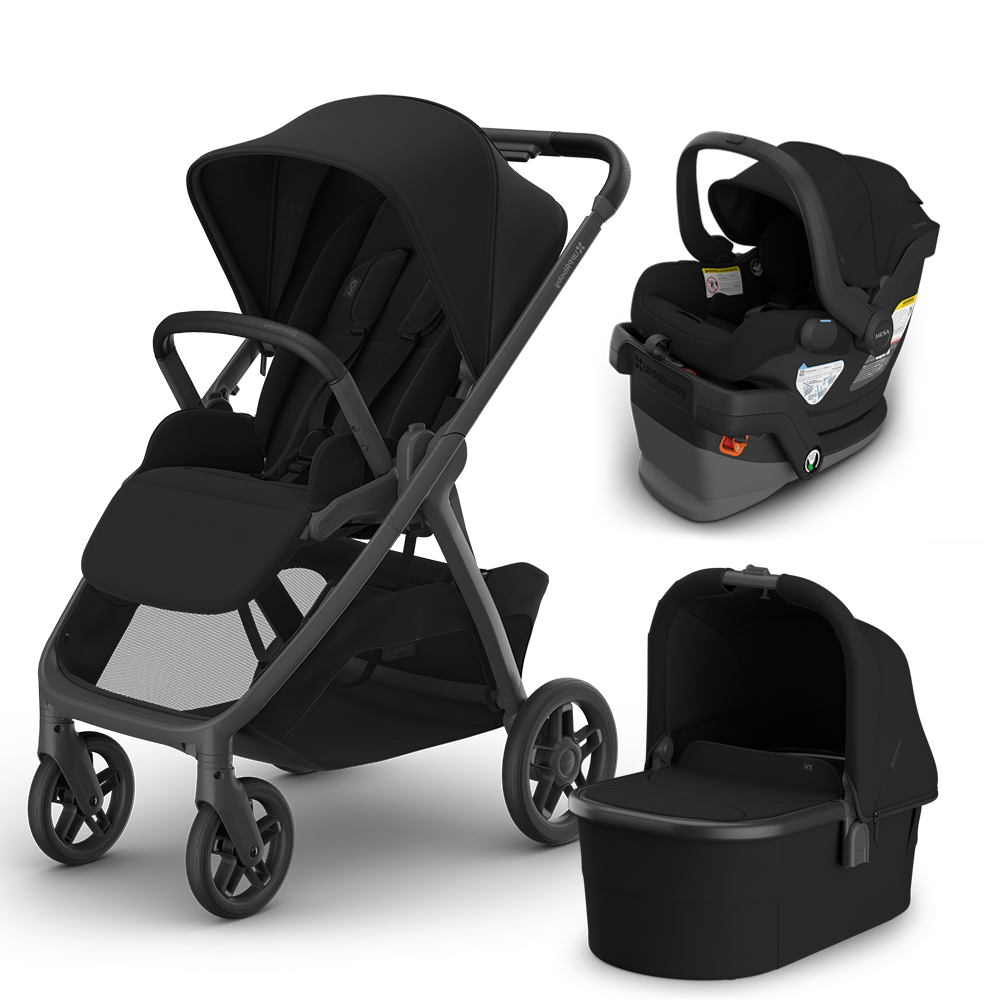 UPPAbaby Kona Stroller + Bassinet + Mesa/Aria Travel System