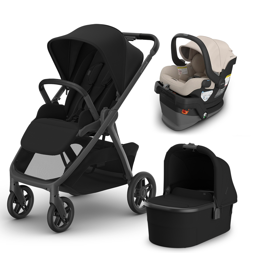 UPPAbaby Kona Stroller + Bassinet + Mesa/Aria Travel System