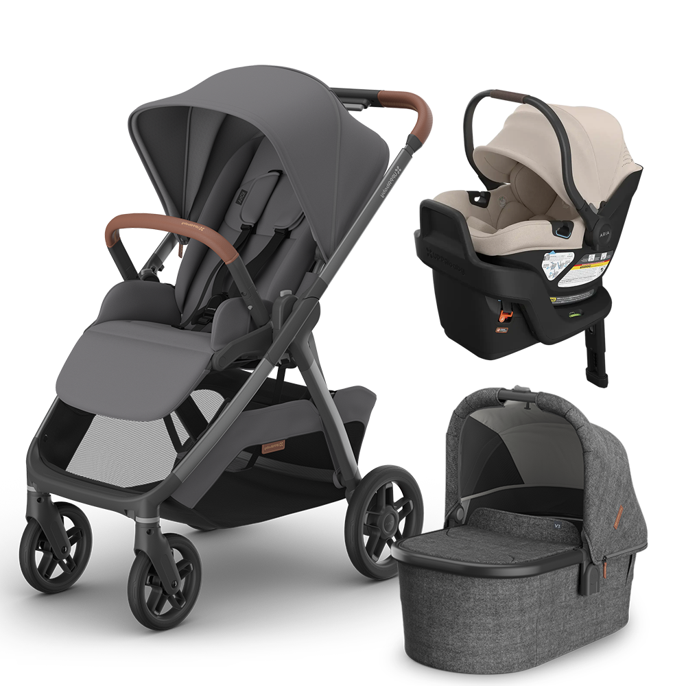 UPPAbaby Kona Stroller + Bassinet + Mesa/Aria Travel System