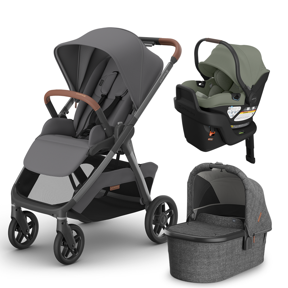 UPPAbaby Kona Stroller + Bassinet + Mesa/Aria Travel System