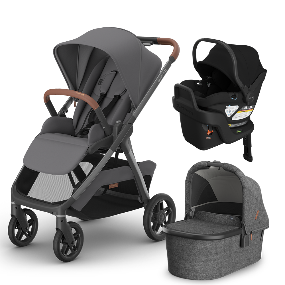UPPAbaby Kona Stroller + Bassinet + Mesa/Aria Travel System
