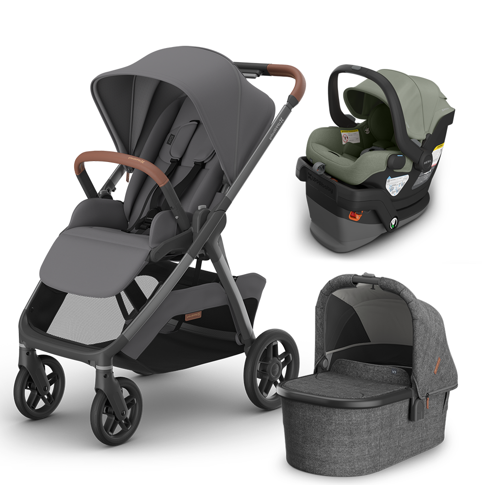 UPPAbaby Kona Stroller + Bassinet + Mesa/Aria Travel System