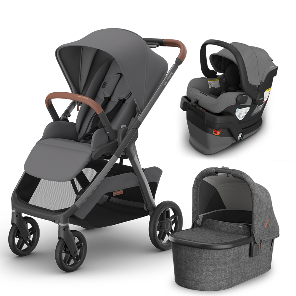 UPPAbaby Kona Stroller + Bassinet + Mesa/Aria Travel System
