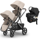 UPPAbaby Vista V3 Double Stroller + Mesa/Aria Travel System