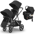 UPPAbaby Vista V3 Double Stroller + Mesa/Aria Travel System