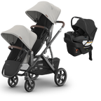 UPPAbaby Vista V3 Double Stroller + Mesa/Aria Travel System