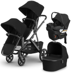 UPPAbaby Vista V3 Double Stroller + Bassinet + Mesa/Aria Travel System