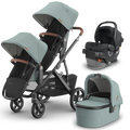 uppababy vista double travel system, uppababy vista v3 double with mesa car seats, uppababy double v3 twin with car seats and bassinet, uppababy vista v3 double with car seats, uppababy vista v3 double kenzi