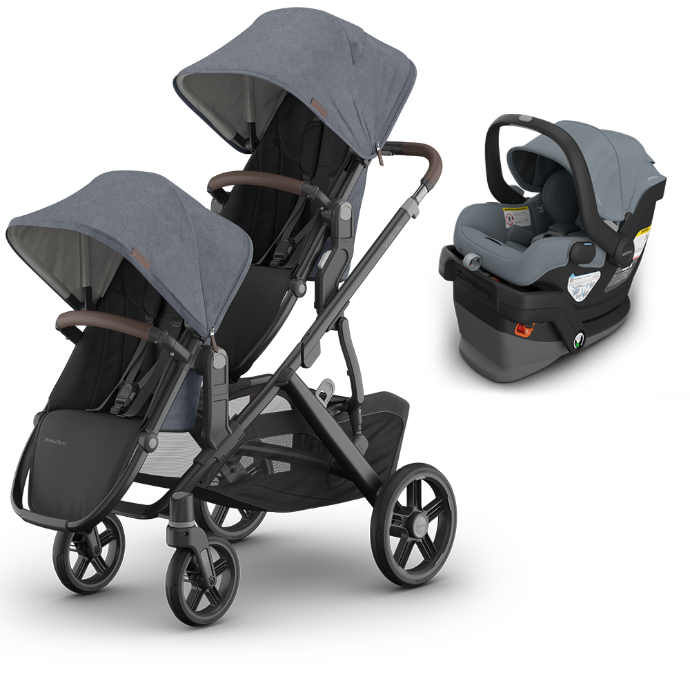 uppababy vista double stroller 2020 UPPAbaby Vista V3 Double Stroller + Mesa/Aria Travel System