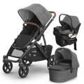 UPPAbaby Vista V3 Stroller + Bassinet + Mesa/Aria Travel System