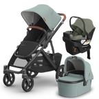 UPPAbaby Vista V3 Stroller + Bassinet + Mesa/Aria Travel System