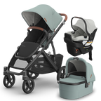 UPPAbaby Vista V3 Stroller + Bassinet + Mesa/Aria Travel System
