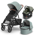 UPPAbaby Vista V3 Stroller + Bassinet + Mesa/Aria Travel System