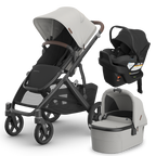 UPPAbaby Vista V3 Stroller + Bassinet + Mesa/Aria Travel System