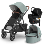 UPPAbaby Vista V3 Stroller + Bassinet + Mesa/Aria Travel System