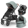 UPPAbaby Vista V3 Stroller + Bassinet + Mesa/Aria Travel System