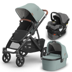 UPPAbaby Vista V3 Stroller + Bassinet + Mesa/Aria Travel System