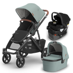 UPPAbaby Vista V3 Stroller + Bassinet + Mesa/Aria Travel System