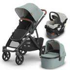 UPPAbaby Vista V3 Stroller + Bassinet + Mesa/Aria Travel System