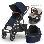 UPPAbaby Vista V3 Stroller + Bassinet + Mesa/Aria Travel System