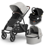 UPPAbaby Vista V3 Stroller + Bassinet + Mesa/Aria Travel System